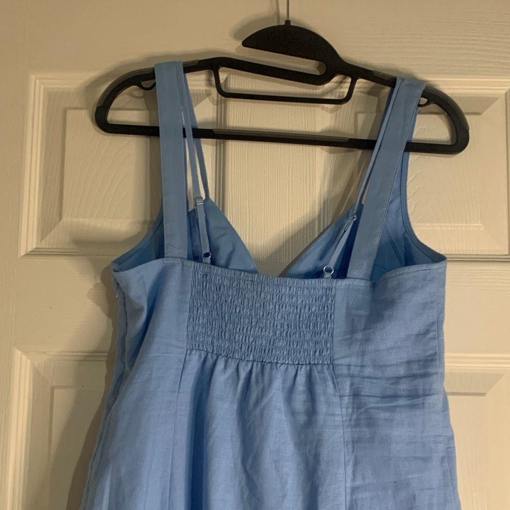 Forever 21 Sky Blue Tie-Front Dress - Picture 7 of 9